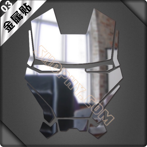 S.H.I.E.L.D. Marvel Avengers Captain America Iron Man Metal Stickers Anime Merchandise Mobile Phone Bicycle 03