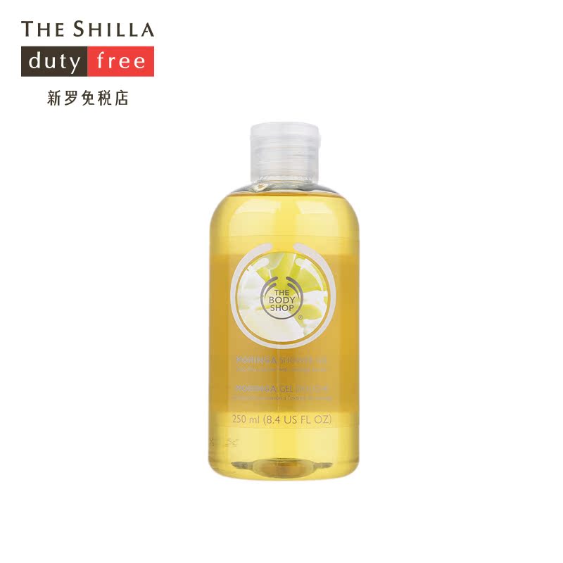 [THE SHILLA/新罗免税店] The body shop/美体小铺 辣木花沐浴露