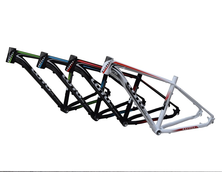 Lu Tu 27 5 inch inner line mountain bike frame Bicycle frame Ultra-light aluminum alloy frame 1 53 kg