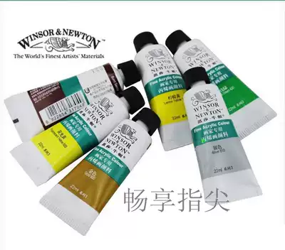Windsor Newton acrylic pigment 22ml single hand-painted shoes bag clothes wall painting waterproof