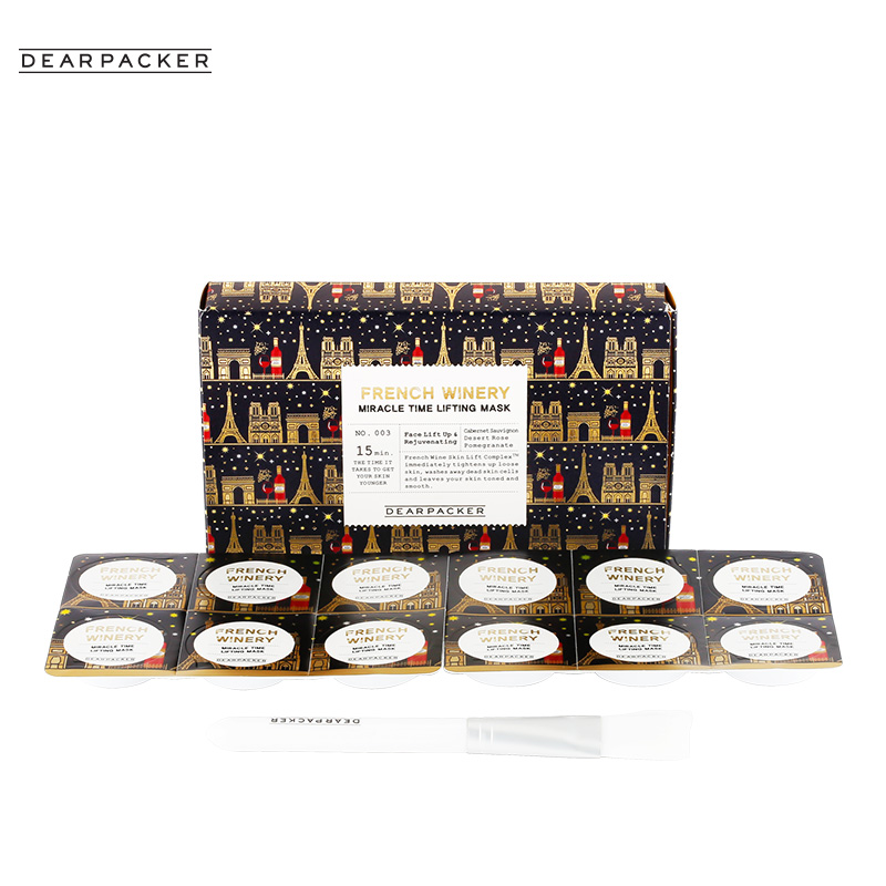 韩国LG直邮 DEARPACKER 奇迹紧致面膜12片紧致提拉