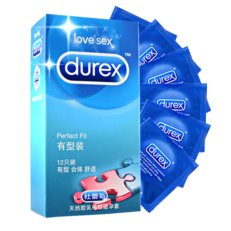 杜蕾斯避孕套 中号安全套保险套 超薄有型装成人用品 12只装