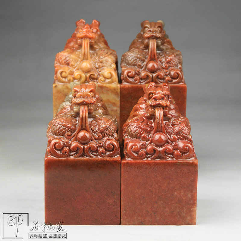 印章石龍- Top 100件印章石龍- 2024年8月更新- Taobao 中国古美術・珍蔵箱付・寿山石極細工彫刻龍印・乾隆玉印・風水開運置物・鎮宅・古印鑑