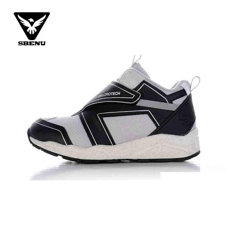 韩国正品SBENU运动鞋B-line velcro tech BLACK B(VT)-002 BK男女