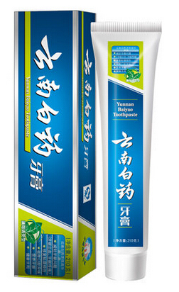 云南白药牙膏（薄荷清爽型）口气清火牙龈出血牙齿美白