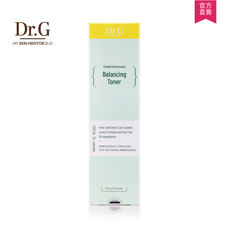 韩国Dr.G/drg 保湿净肌平衡柔肤水包邮 平衡肌肤油脂 锁水补水
