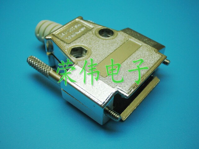 DB-15P 26P plug protection shell D-SUB plug metal housing shielded enclosure