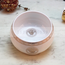 Ceramic peel cup table top fruit shell bowl ktv table supplies club table top decoration garbage Cup European ornaments