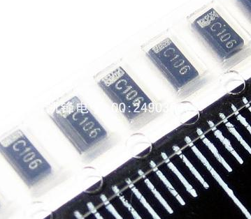 Patch tantalum capacitor 10UF 16V C106 A type 3216 black NEC 100 RMB20