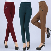 Quần mới của phụ nữ trung niên và già Quần legging của phụ nữ trung niên Áo khoác ngoài mùa thu và quần mùa đông trang phục mùa hè cho nữ