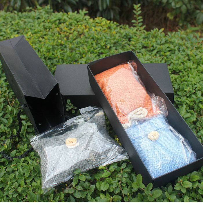 竹炭包 除味剂除甲醛去味汽车用活性炭包新车必备除味用品带礼盒
