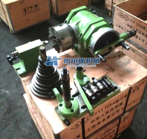 A large supply of F11-125A universal indexing head center height 125mm chuck 160mm indexing head