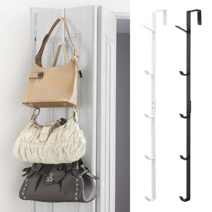 Japanese-style door back vertical hook nail-free creative non-trace hanging hook unique wall hanger high-grade steel Japanese home