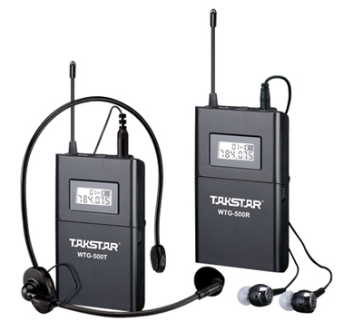 Takstar Wins WTG-500 FM Wireless Guided Tour System 4 Language Simultaneous Interpretation System