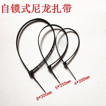 Black car nylon cable tie Self-locking Plastic cable tie Pocket Cable tie Electrical cable tie Wire cable tie