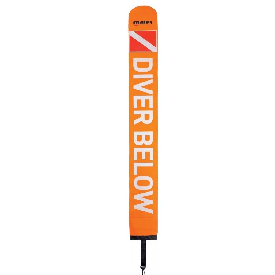 Mares Standard Infratable Buoy Elephant 1 2 m Standard inflatable buoy with extra-long line