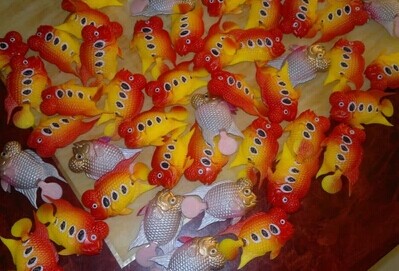 Aquarium Fish Tank Decoration Fish Plastic Tropical Ornamental Fish Simulation Toys Rohan Sandbag Fish-Taobao