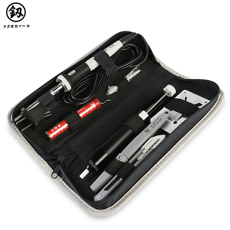 Fukuoka electric soldering iron set household electronic constant temperature mobile phone maintenance welding tools soldering iron welding pen FO-9230B