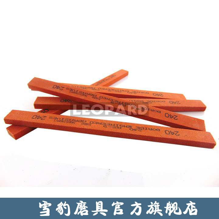 KOTS WA white corundum tin red strip mini oil stone strip polished sand strip 150 * 12 * 3 6MM