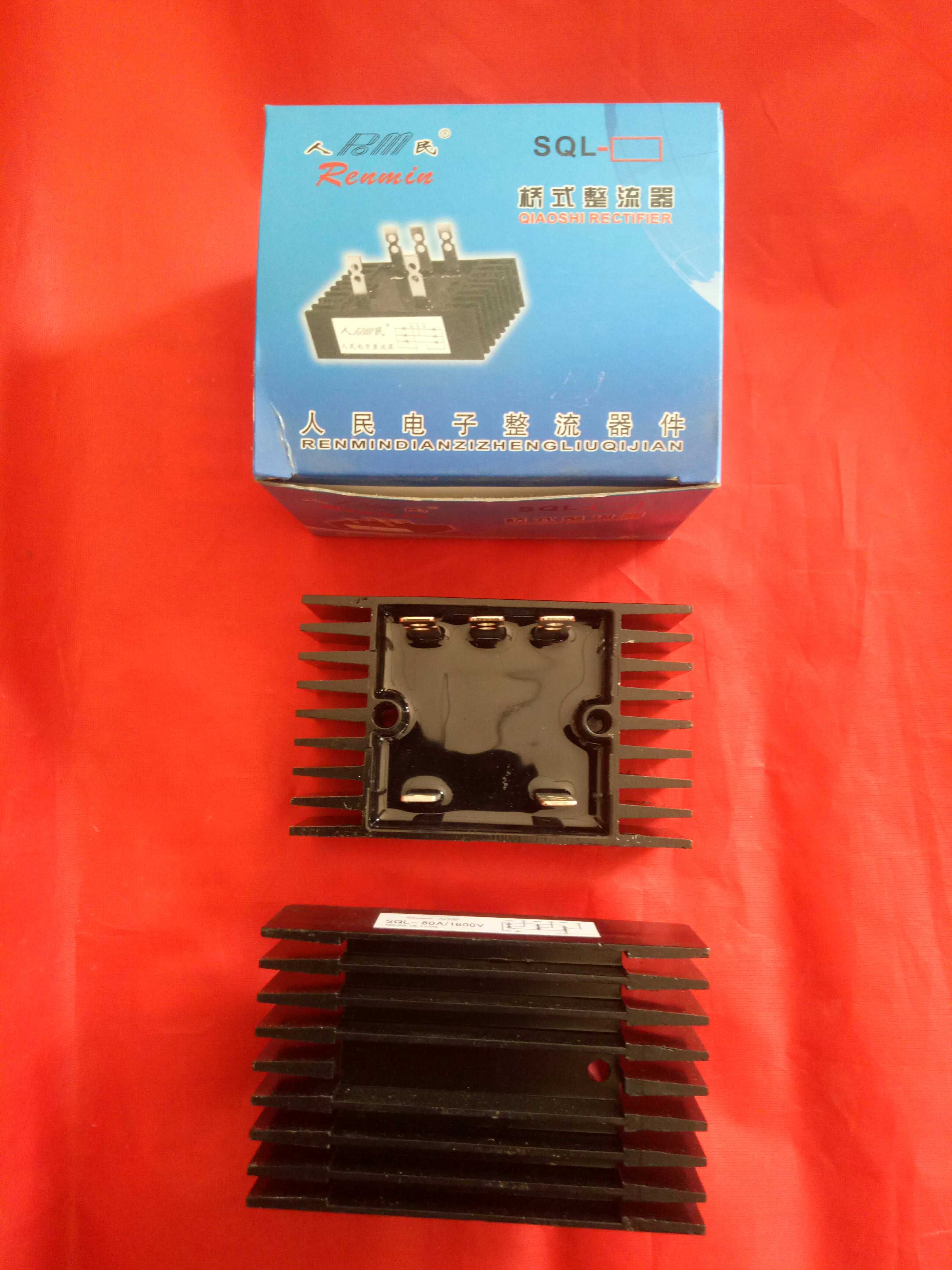 30KW50KW75KW brush generator three-phase rectifier 100A rectifier bridge generator set parts