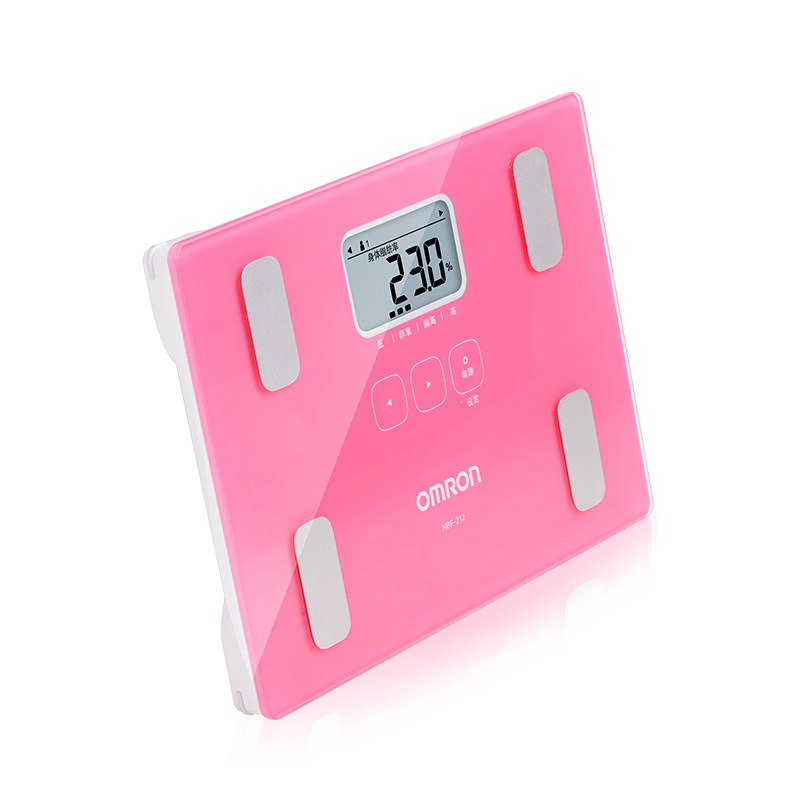 欧姆龙HBF-212脂肪测量仪 脂肪秤 电子秤 智能健康体脂仪 正品