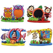 Cá voi biển trẻ em stereo khung ảnh khâu khung ảnh trẻ em handmade eva dán tranh tự làm sáng tạo mẫu giáo handmade