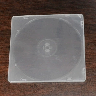 CD Box CD Box высокий качественный PP прозрачный DVD -коробка CD Box 0,5 Yuan Per