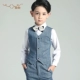 Hoa cô gái ăn mặc trẻ em phù hợp với cậu bé đàn piano trang phục trình diễn sàn catwalk đám cưới quần áo trẻ em cậu bé lớn Anh vest phù hợp với quần áo trẻ em nam Váy trẻ em