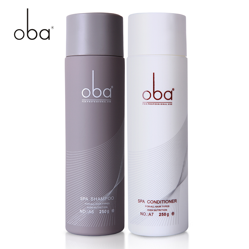 欧芭(oba)二代滋养柔顺干枯洗发水护发洗护套装250g*2 欧巴A6A7