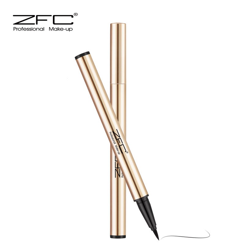 ZFC酷黑纤细眼线水胶液笔膏 防水不晕染不脱妆软头新手眼线笔彩妆