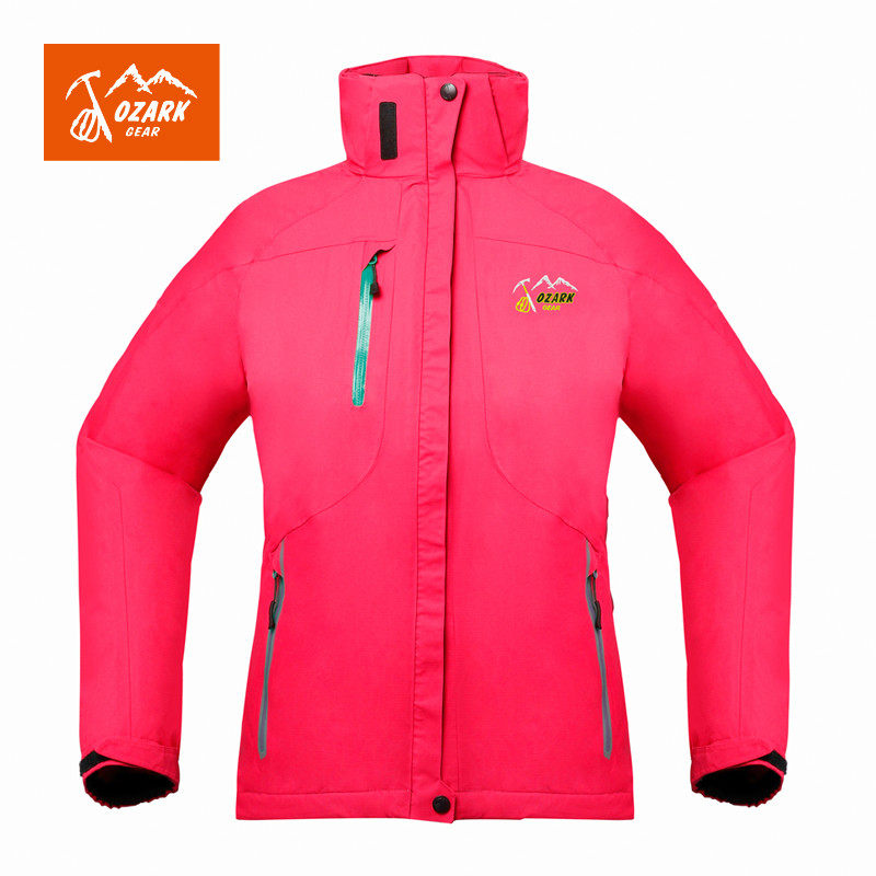 【2015秋冬新款】OZARK/奥索卡 女款可Zip-In2层冲锋衣 133076