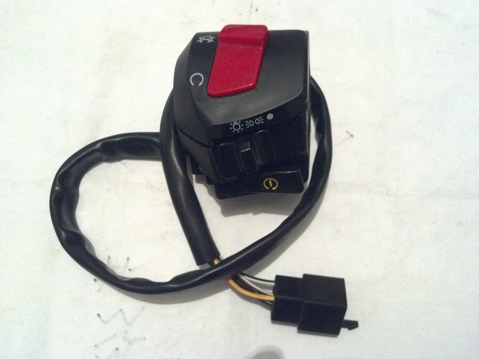 Zongshen Lifan Bashan Xinyuan Construction Wangjiang Motorcycle right - handle headlight electric start switch