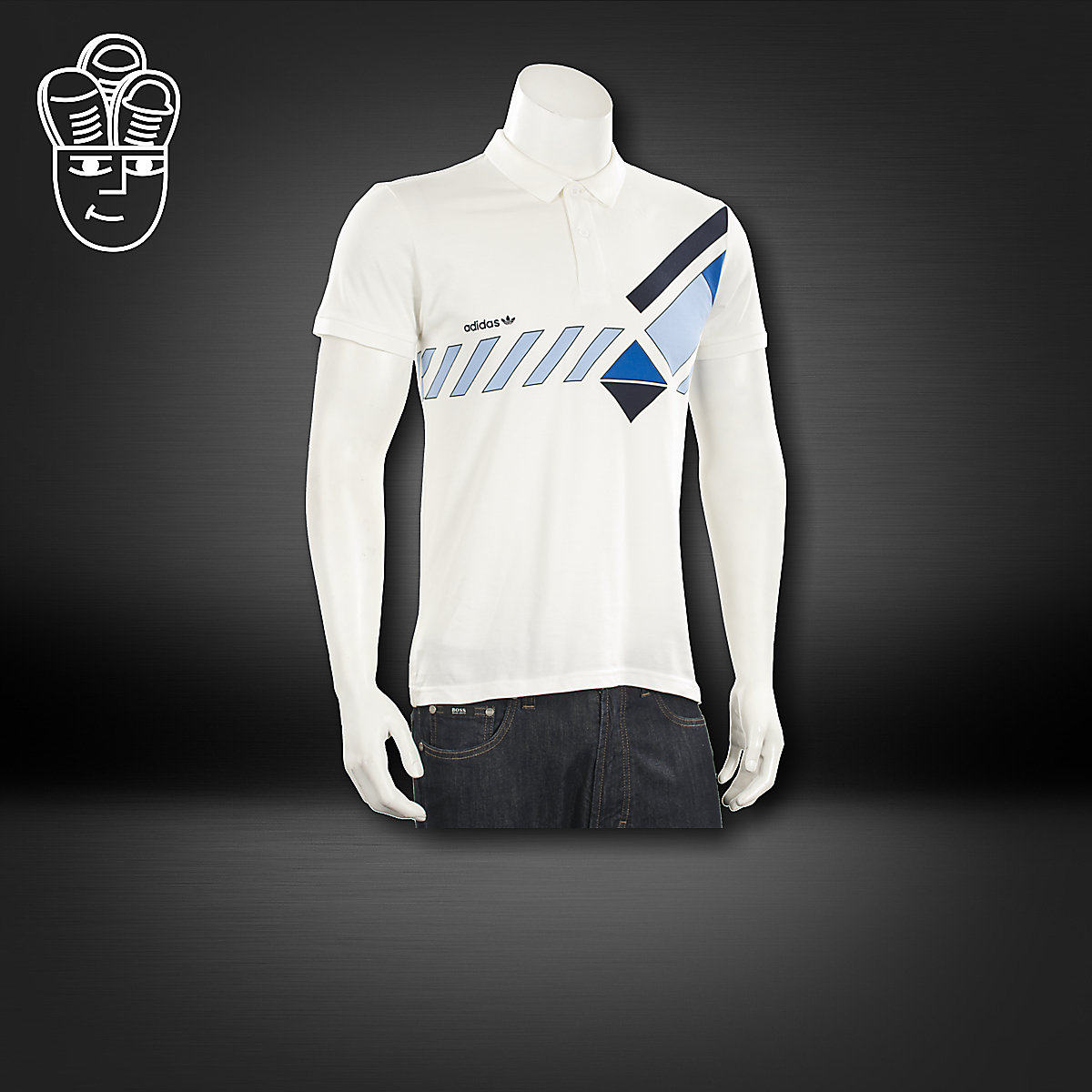 阿迪达斯 Adidas Dominant Polo 男子短袖 运动衫