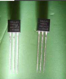 DS18B20 temperature sensor DS18B20 18B20 single chip 18b20 temperature collection crown
