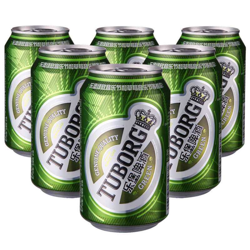 【苏宁易购】乐堡啤酒罐装330mL*6