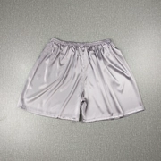 220 kg quần pyjama mùa hè nam màu rắn mô phỏng in lụa quần bãi biển quần short quần thường màu rắn quần nhà
