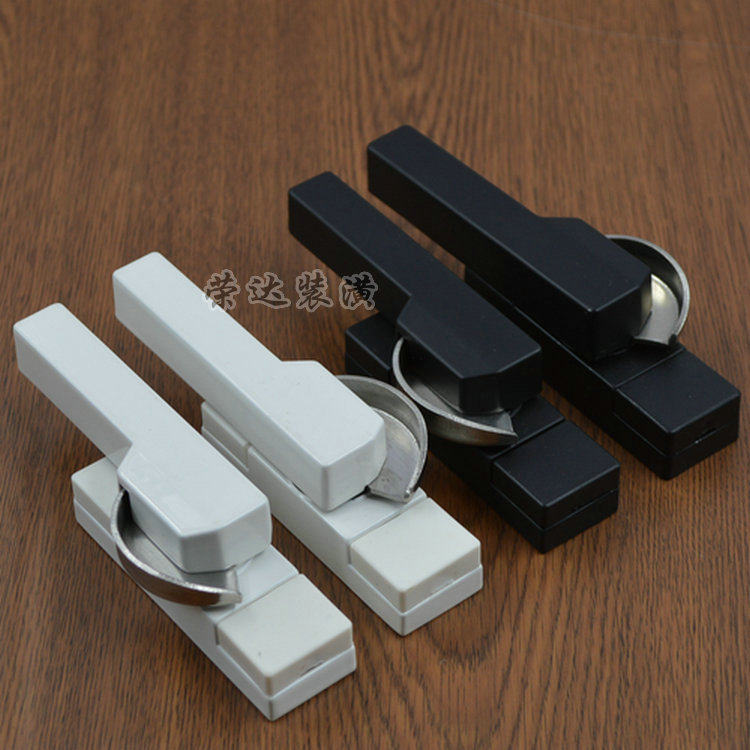 Generous handle crescent lock aluminum alloy plastic steel door and window crescent lock push-pull window lock buckle buckle lock translation door and window lock