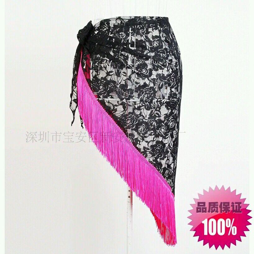 New high-end belly leather dance Triangle Towel Dance Table Performance Rehearsace Lace Cassera Latin Dance Stream su Hip Towel