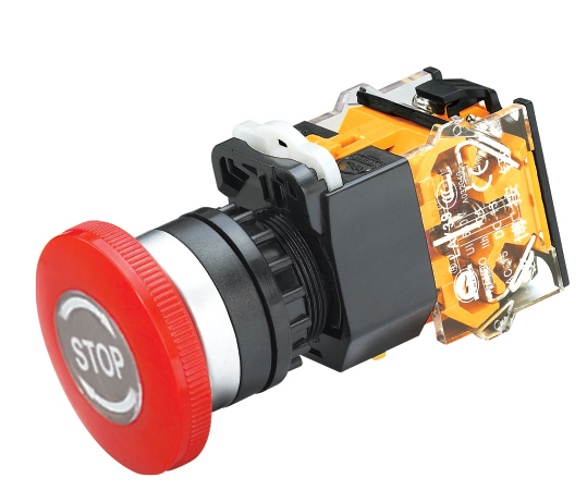 Shanghai Tianbo button switch LAY39C-11Z emergency stop button 1 frequently open 1 regular closed touchpoint