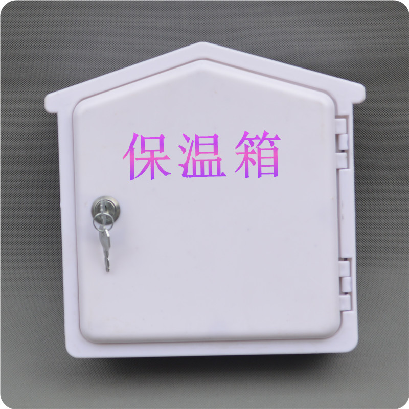 Plastic insulated milk box storage box Outdoor hanging insulated milk box Fresh milk delivery box 