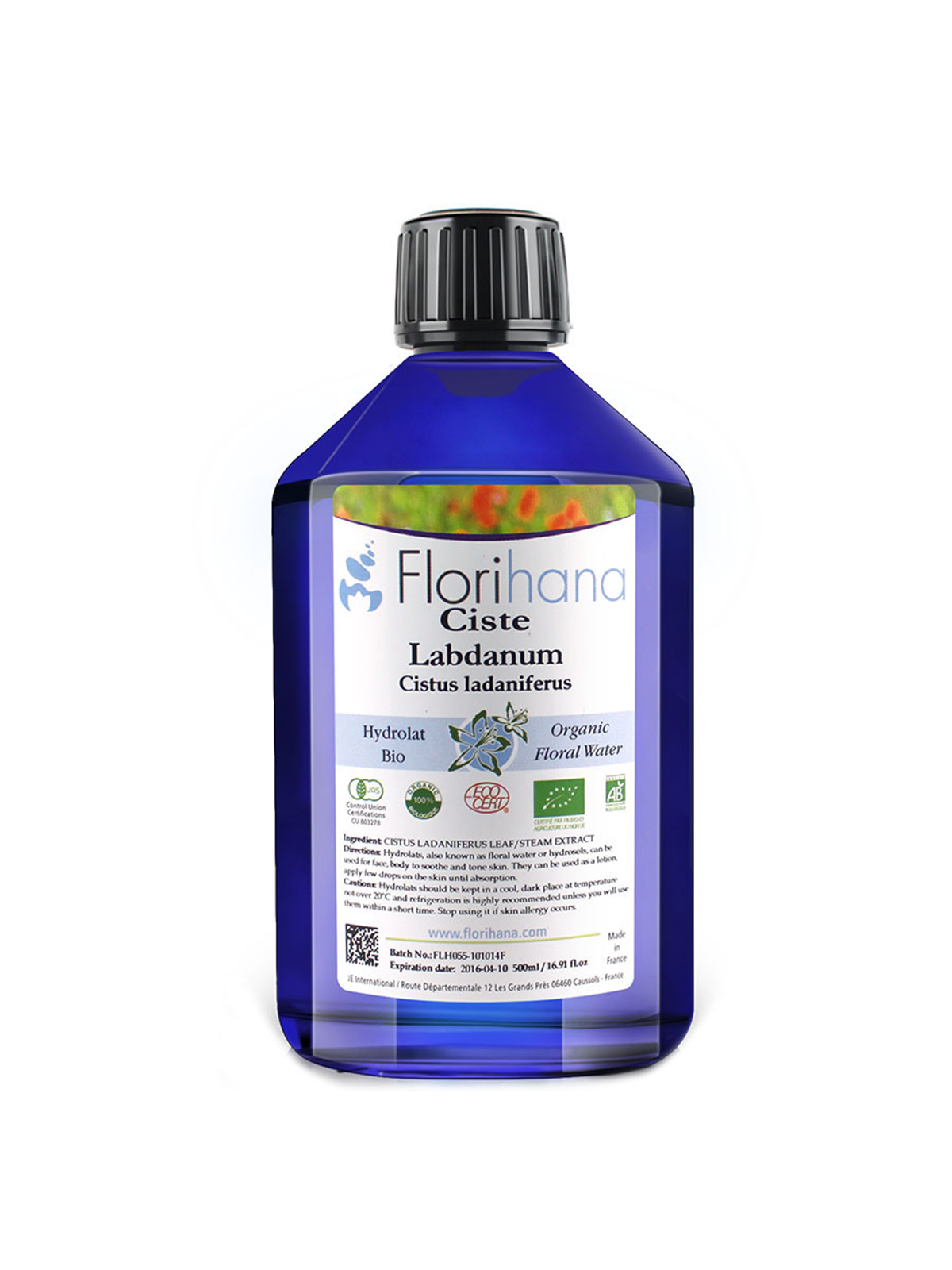 Florihana 岩蔷薇纯露500ml