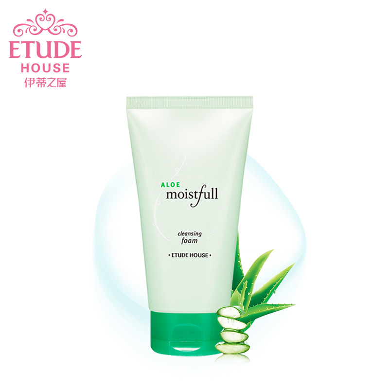 ETUDE HOUSE伊蒂之屋 水润保湿芦荟洁面乳 深层清洁