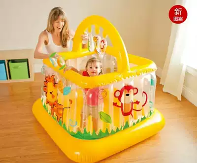 INTEX Baby gym Children's game house Ocean ball pool 48473 Inflatable toy power pump