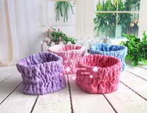 Childrens washing headband female sports makeup hairband wide hairband wide hairband for face washing without tying the head