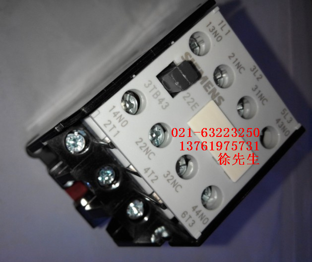 SIEMENS Siemens contactor 3TB43 22E 22E 31E 40E coil voltage optional
