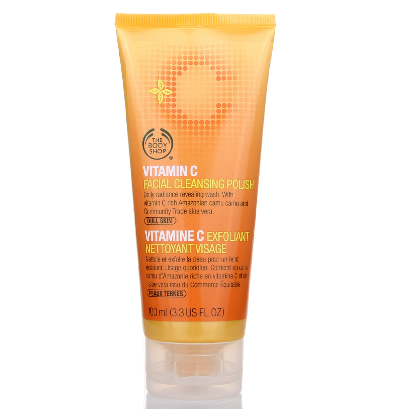 The body shop/美体小铺VC 洁面胶洗面奶100ml
