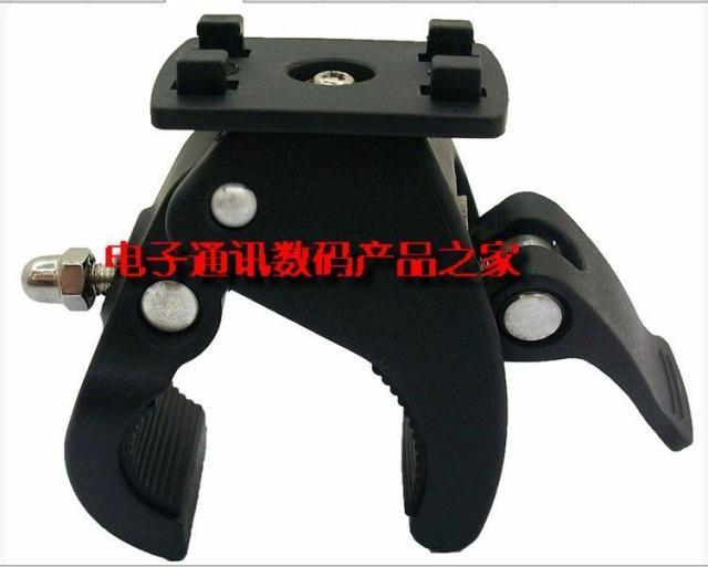 Bike Cell Phone Rack Locomotive Satellite Navigation Mountaineering Bike Scooter All-purpose Mobile Phone Universal Four-Port Base