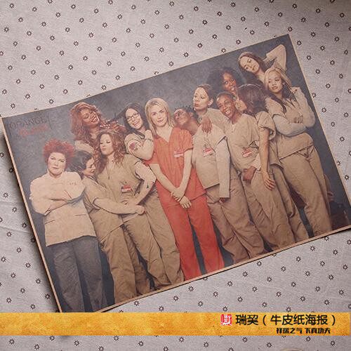 Orange Is the New Black poster for the American TV series classic Orange Is the New Black Lionsgate