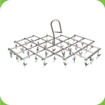 Stretched clothes hanger clothes hanger stainless steel 35 clamp stainless steel sun socks rack drying clothes hanger