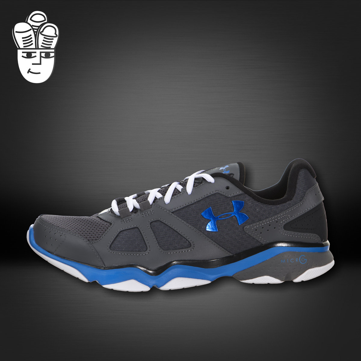 安德玛Under Armour Micro G Strive V UA男鞋 专业跑步鞋 运动鞋